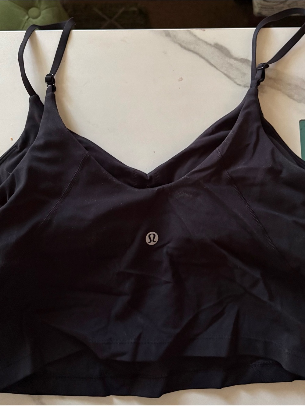 lululemon athletica Black Lightweight Strappy Sports Bra